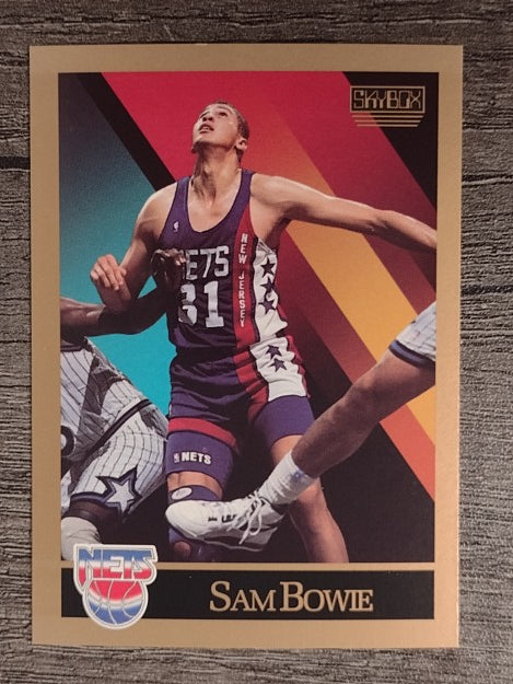 1990-91 SkyBox #177 Sam Bowie