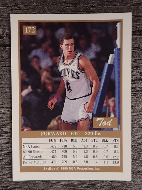 1990-91 SkyBox #172 Tod Murphy