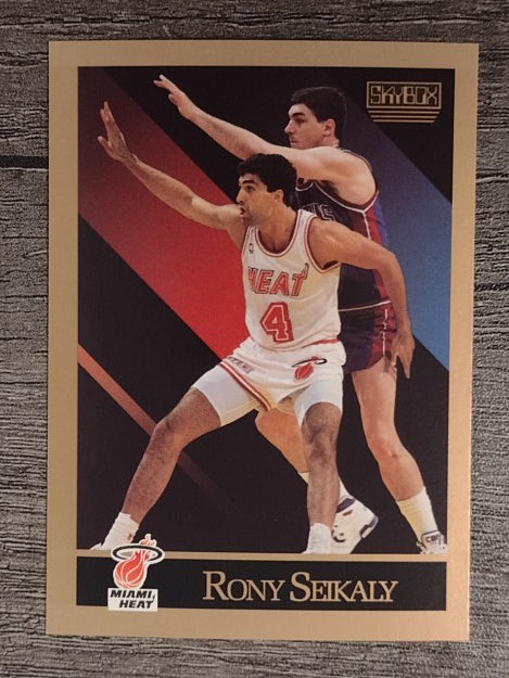 1990-91 SkyBox #151 Rony Seikaly