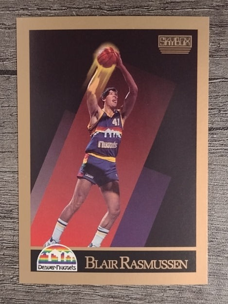 1990-91 SkyBox #80 Blair Rasmussen