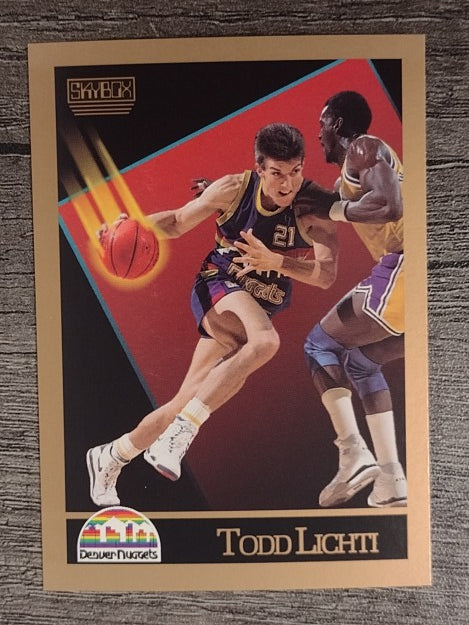 1990-91 SkyBox #79 Todd Lichti RC