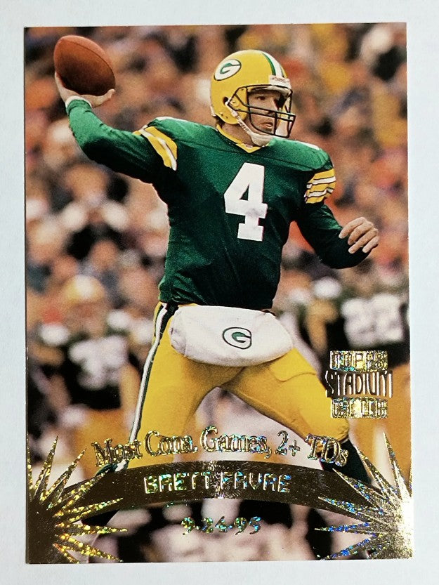 1996 Stadium Club #174 Brett Favre GM SP