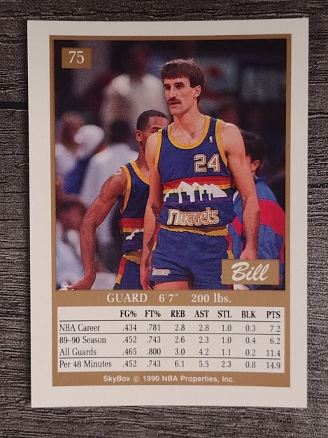 1990-91 SkyBox #75 Bill Hanzlik
