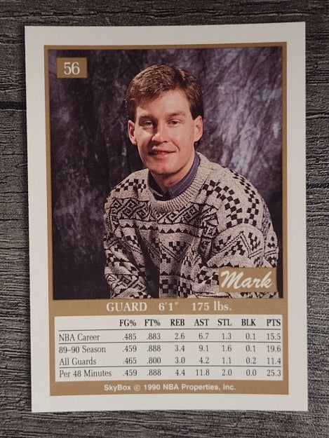 1990-91 SkyBox #56 Mark Price