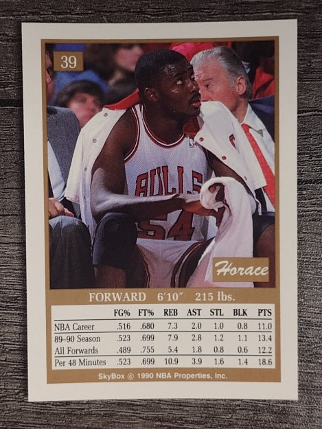 1990-91 SkyBox #39 Horace Grant