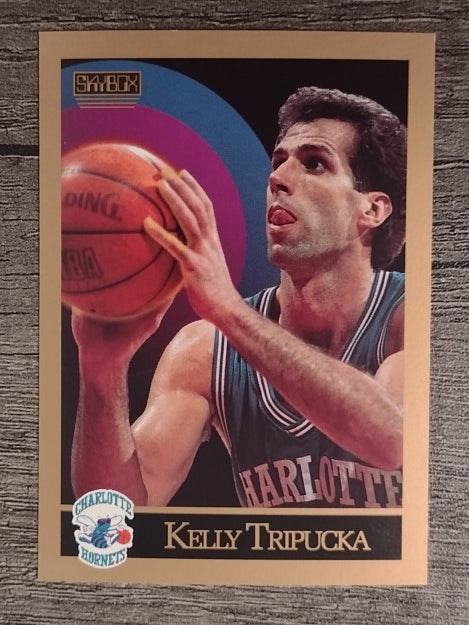 1990-91 SkyBox #35 Kelly Tripucka