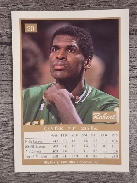 1990-91 SkyBox #20 Robert Parish