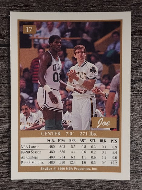 1990-91 SkyBox #17 Joe Kleine