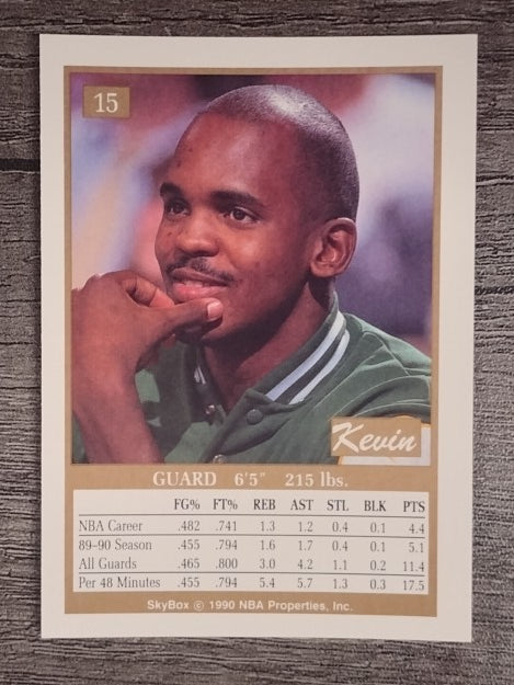 1990-91 SkyBox #15 Kevin Gamble