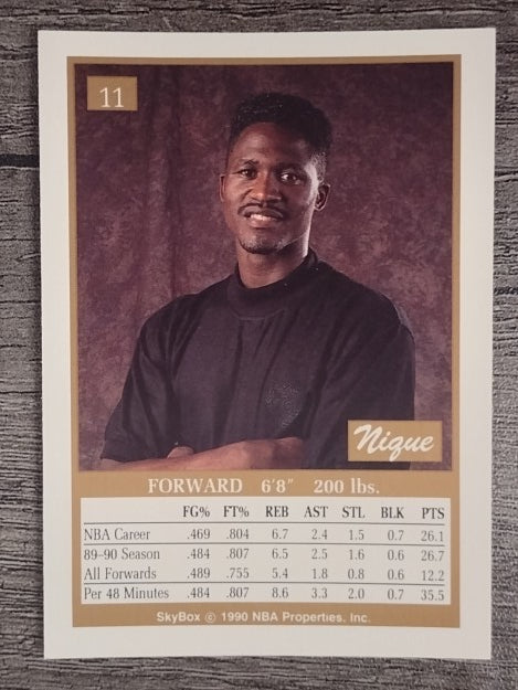1990-91 SkyBox #11 Dominique Wilkins