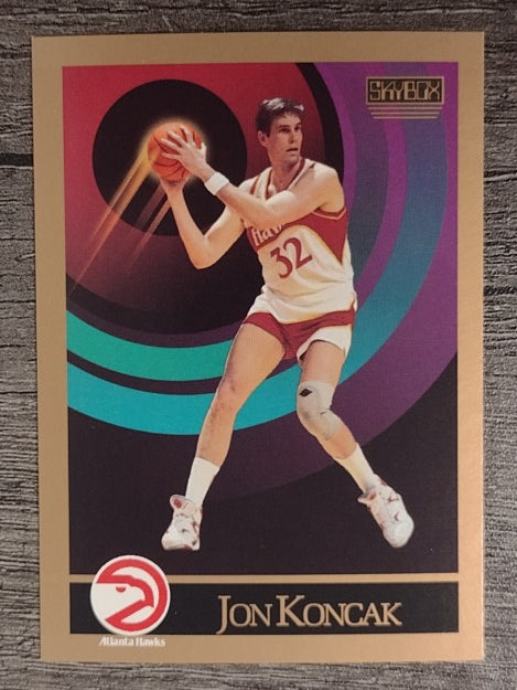 1990-91 SkyBox #3 Jon Koncak
