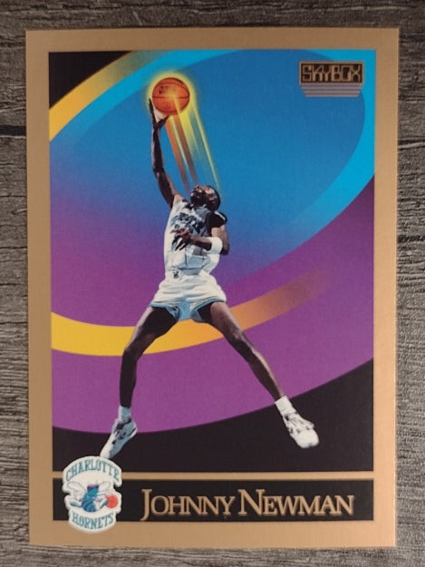 1990-91 SkyBox #370 Johnny Newman