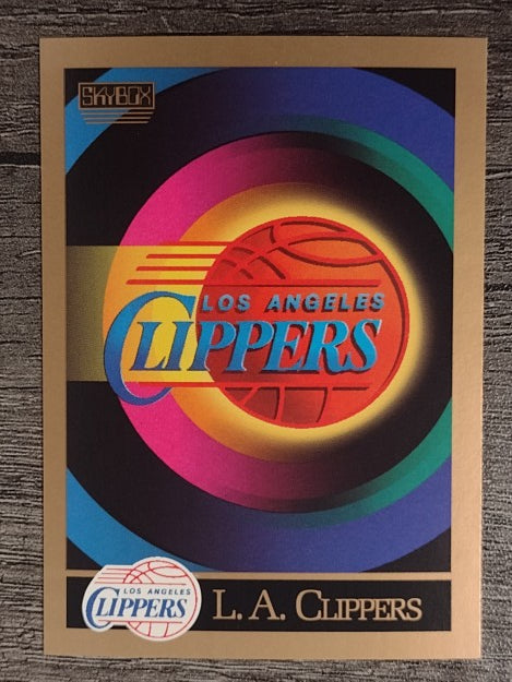 1990-91 SkyBox #339 Los Angeles Clippers TC