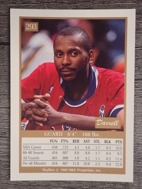 1990-91 SkyBox #293 Darrell Walker