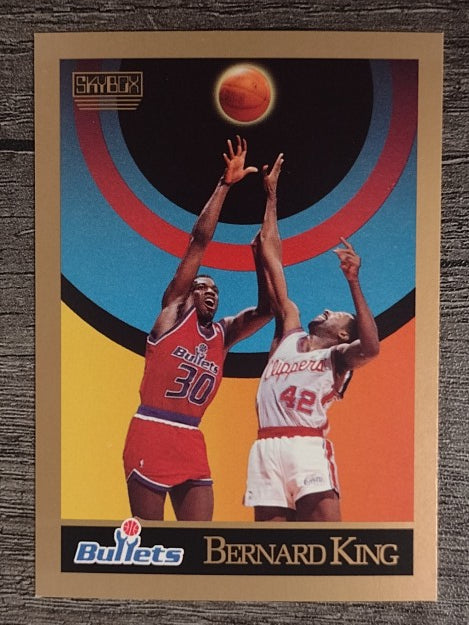 1990-91 SkyBox #291 Bernard King