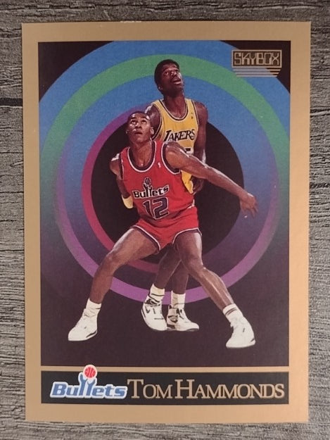 1990-91 SkyBox #289 Tom Hammonds RC