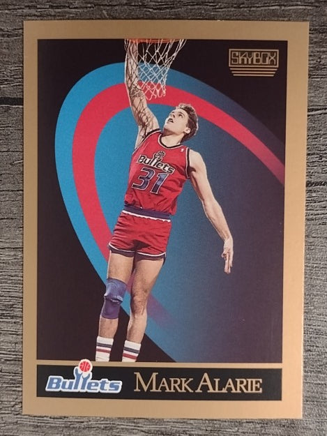 1990-91 SkyBox #285 Mark Alarie