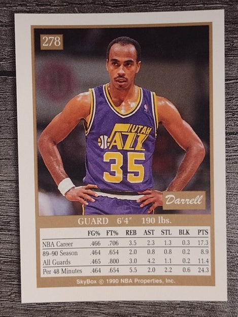 1990-91 SkyBox #278 Darrell Griffith