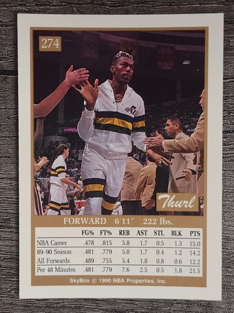 1990-91 SkyBox #274 Thurl Bailey