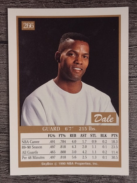 1990-91 SkyBox #266 Dale Ellis