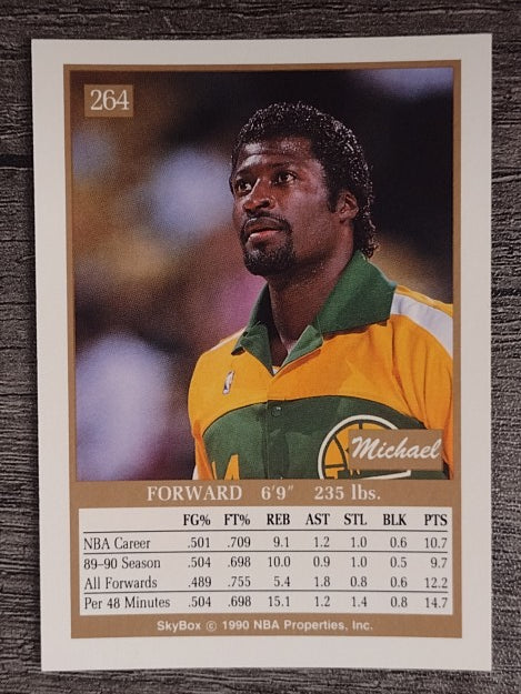 1990-91 SkyBox #264 Michael Cage