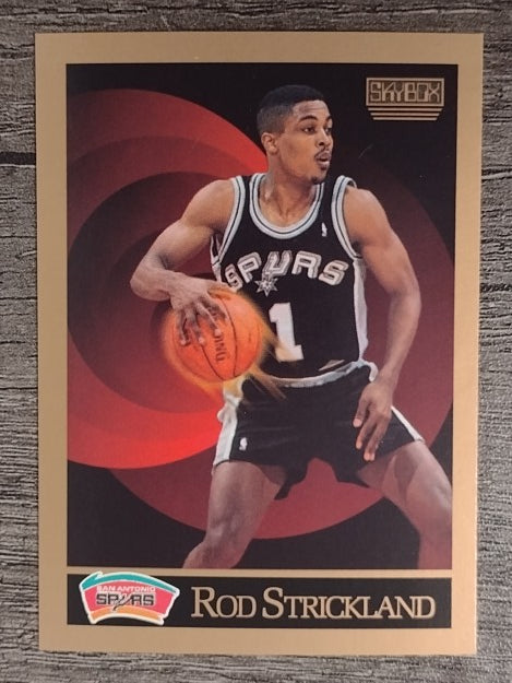 1990-91 SkyBox #261 Rod Strickland
