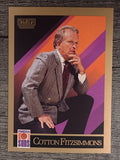 1990-91 SkyBox #321 Cotton Fitzsimmons CO