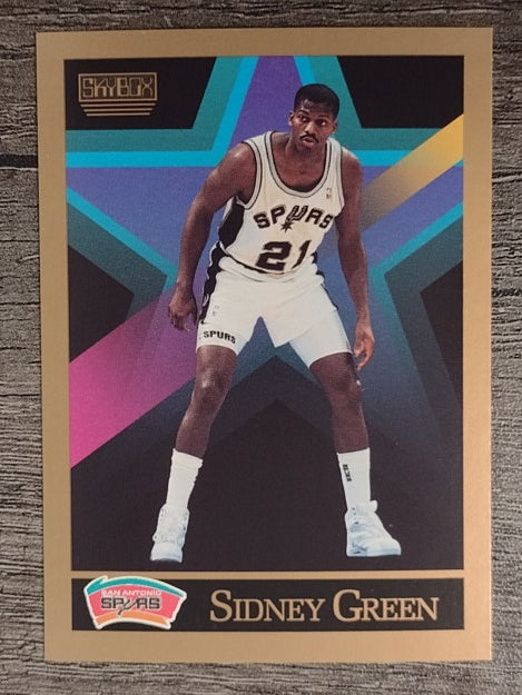 1990-91 SkyBox #413 Sidney Green