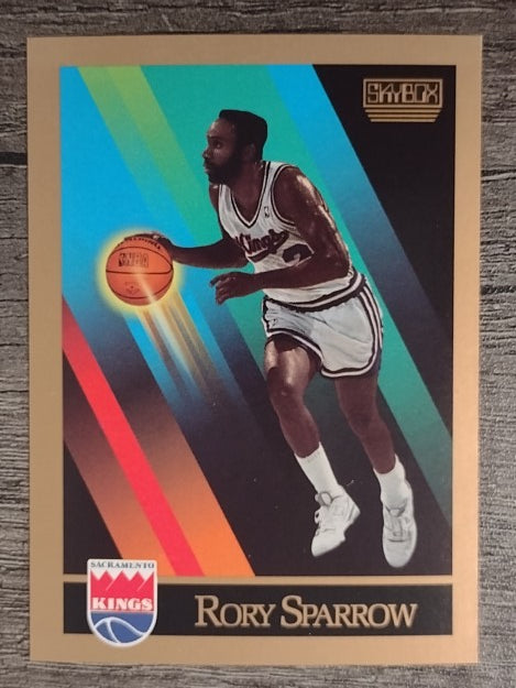 1990-91 SkyBox #411 Rory Sparrow