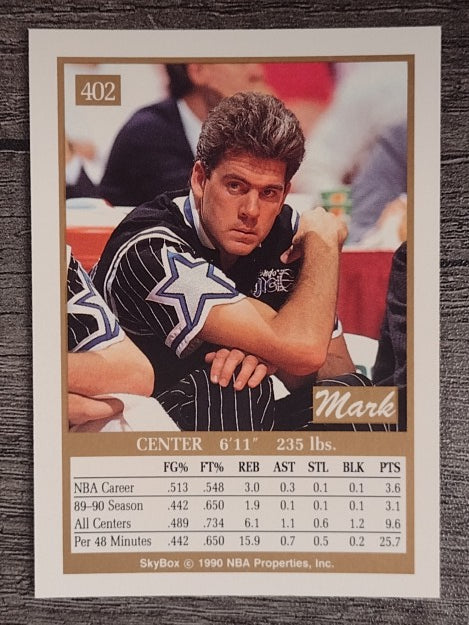 1990-91 SkyBox #402 Mark McNamara