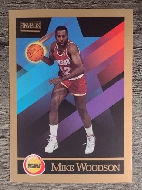 1990-91 SkyBox #386 Mike Woodson