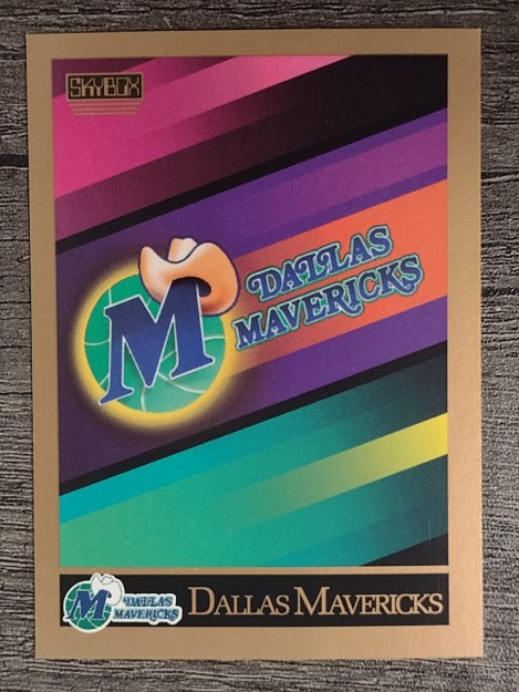 1990-91 SkyBox #333 Dallas Mavericks TC