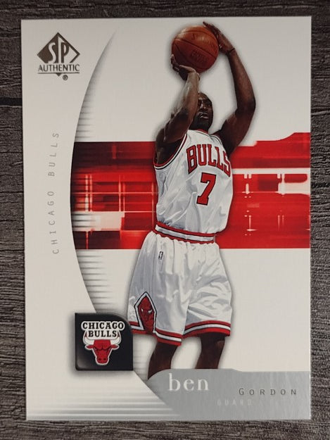 2005-06 SP Authentic #10 Ben Gordon
