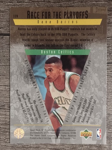 1995-96 SP Championship #119 Dana Barros RP