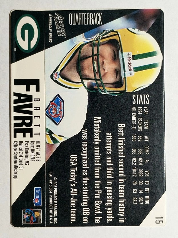 1995 Action Packed #15 Brett Favre