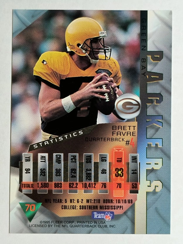 1995 Metal #70 Brett Favre