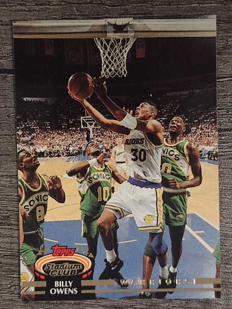 1992-93 Stadium Club #236 Billy Owens