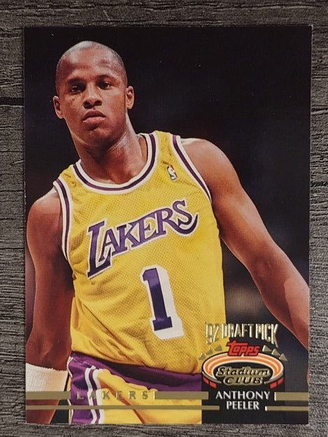 1992-93 Stadium Club #250 Anthony Peeler RC