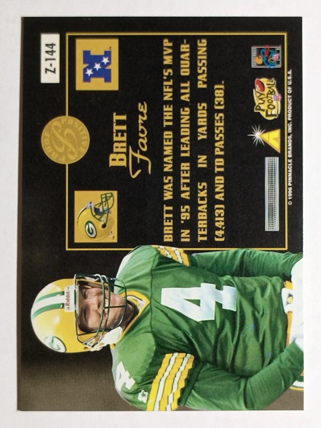 1996 Zenith #144 Brett Favre PP