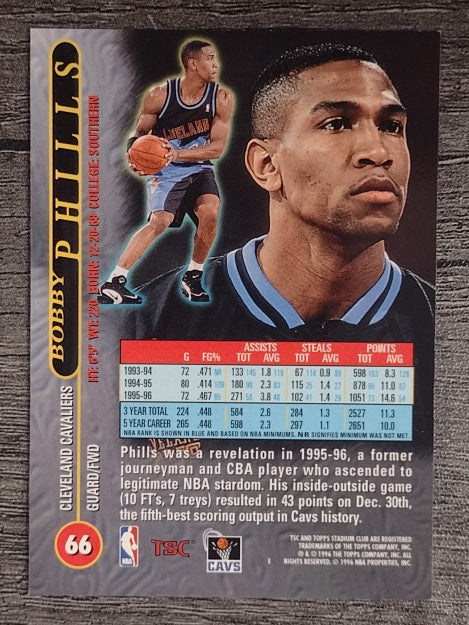 1996-97 Stadium Club #66 Bobby Phills