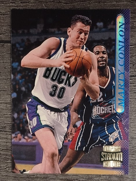 1996-97 Stadium Club #40 Marty Conlon