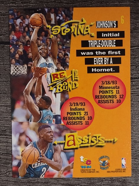 1993-94 Stadium Club #6 Larry Johnson TD