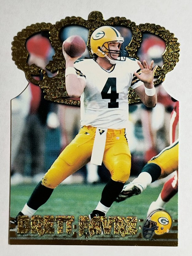 1996 Pacific Gold Crown Die Cuts #9 Brett Favre