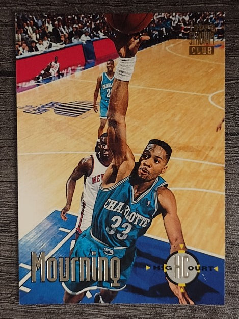 1993-94 Stadium Club #176 Alonzo Mourning HC