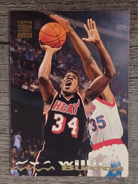 1993-94 Stadium Club #33 Willie Burton