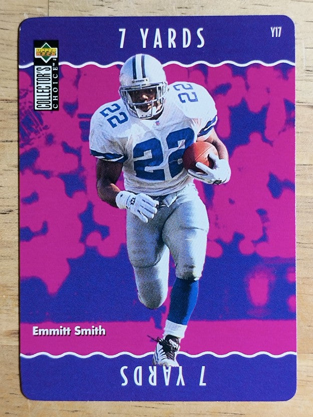 1996 Collector's Choice Update You Make The Play #Y17 Emmitt Smith