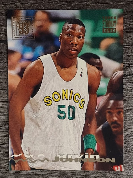 1993-94 Stadium Club #36 Ervin Johnson RC