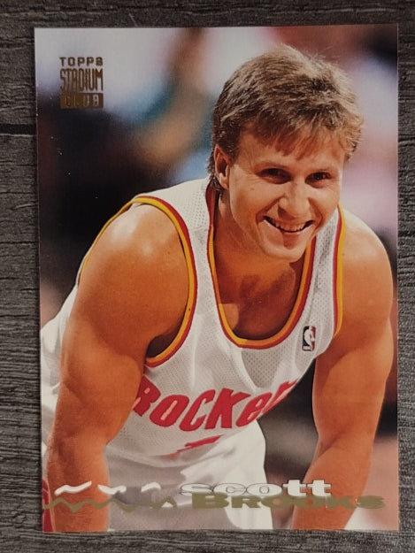 1993-94 Stadium Club #37 Scott Brooks