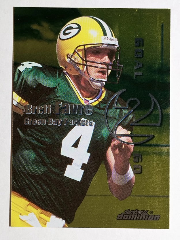 1999 SkyBox Dominion Goal 2 Go #2 Brett Favre/Jake Plummer