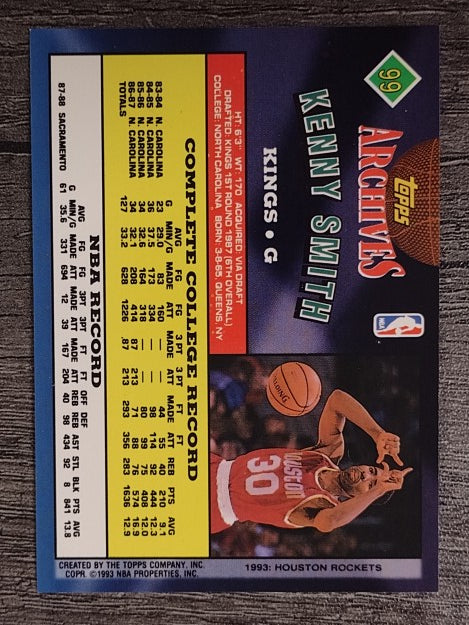 1992-93 Topps Archives #99 Kenny Smith